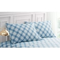 thumbnail image 1 of Plaid Pillowcase Pair Standard Blue, 1 of 3