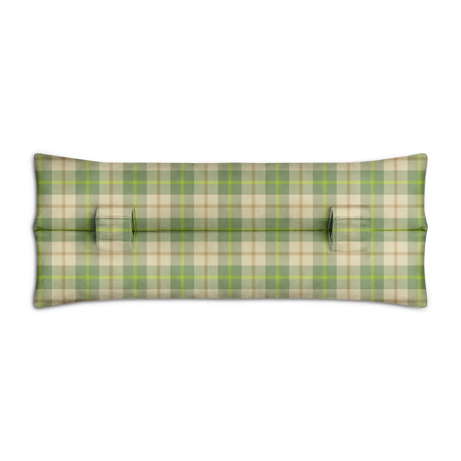 Plaid Post-Surgery Seatbelt Pillow for Women - Mastectomy Recovery Cushion - Chest Protector with Washable Cover