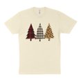 thumbnail image 1 of Plaid Print Christmas Trees Shirt Unisex Medium Natural, 1 of 5