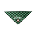thumbnail image 1 of Plaid Print Reversible Bandana Festive Holiday Seasonal Neckwear Scarf For Cats And Dogs, 1 of 7