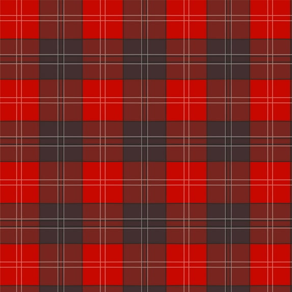 Plaid Red Gray Grey Pattern Premium Roll Gift Wrap Wrapping Paper