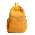 thumbnail image 1 of Plaid School Backpack, Heavy Duty School Bag with Drawstring Side Pockets, Multi-pocket Backpack for Travel College Work (Yellow), 1 of 9