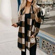 FAVIPT 2024 Womens Faux Fur Coat Jacket,Luxury Faux Fur Coat Women Plus Size Winter Clothes Fluffy Cardigan with Hood Warm Cozy Jackets Outerwear