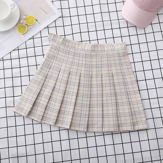 Plaid Skirt For Girls School Uniform Autumn Y2k Korean Fashion Women‘s ...