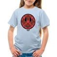 thumbnail image 1 of Plaid Smile - Trendy Checkered Emoji Design Youth's T-shirt, 1 of 4