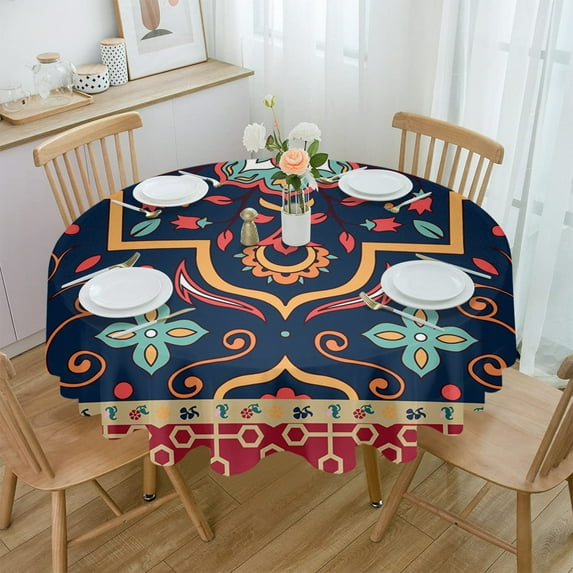Summer Ocean Beach Table Cloth Waterproof Wedding Holiday Tablecloth Coffee Table Decor Table Cover