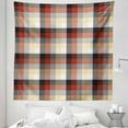 thumbnail image 1 of Plaid Tapestry, Checkered Squares Pattern with Colorful Quilt Design Abstract Geometric Arrangement, Fabric Wall Hanging Decor for Bedroom Living Room Dorm, 5 Sizes, Multicolor, by Ambesonne, 1 of 1