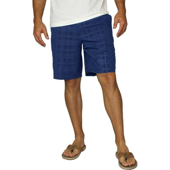 Plaid Tec Board Shorts