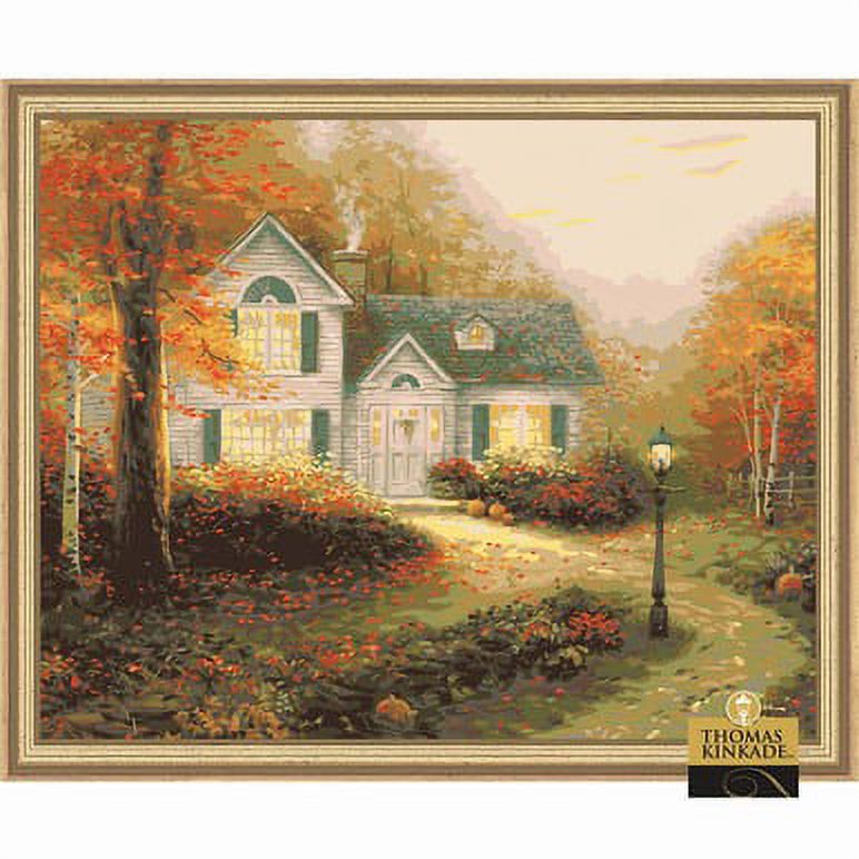 Plaid® The Blessings of AutumnThomas Kinkade PaintbyNumber Kit