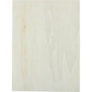 Plaid 96295E Unpainted Wood Surface, Large Rectangle Plaque, 1 Piece, 12" x 9"