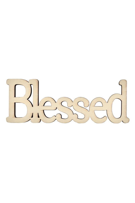 Unpainted Wood Surfaces, Blessed, 7"