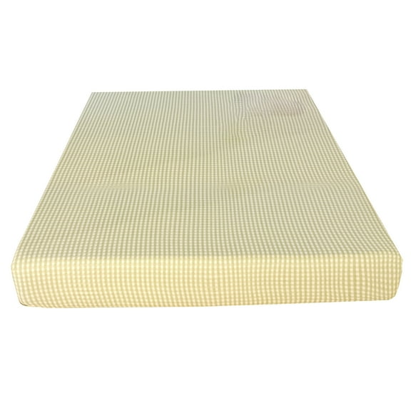 ANMUYUM Washed Cotton Checkered Bedspread, 80*60in