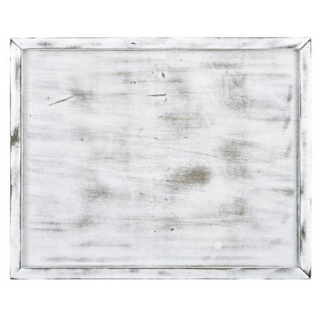 Plaid Wood Surfaces Whitewash Panel, 16" x 20"