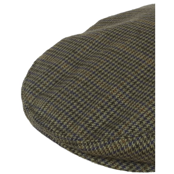 Plaid Wool Blend Ivy Scally Cap Houndstooth Driver Hat Newsboy Gatsby Cabbie 4391