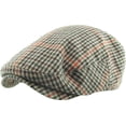 thumbnail image 1 of Plaid Wool Blend Newsboy Gatsby Ivy Hat Golf Driver Ascot, 1 of 6