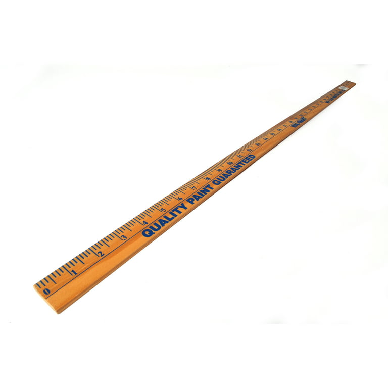 Yard stick/Meter sticks. Yardstick is from Bird Building Materials, dates  to mid 1960's - Schmalz Auctions
