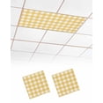 thumbnail image 1 of Plaid Yellle,Fluorescent Light Covers for Ceiling Lights 4x2 feet,2 Pack Magnetic Light Filters for Classroom,Rural Abstract Geometric Lattice Fluorescent Light Shade Panel for Office School Drop, 1 of 9