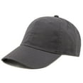 thumbnail image 1 of Plain 100% Cotton Hat Men Women Adjustable Baseball Cap, 1 of 3