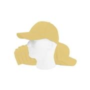 Plain Adjustable Adjustable Hat - 12 Pack - Lemon