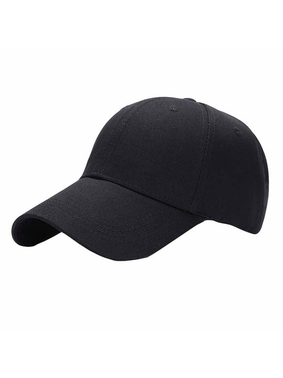 Plain Adjustable Baseball Cap,Classic Low Profile Blank Design Caps Vintage Sun Hats Cotton Trucker Hat for Men Women for Walking Hiking Travel Gym Running Ball Caps