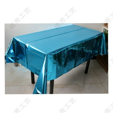 Plain Aluminum Film, Tablecloth, Disposable Tablecloth, Party Supplies, Tablecloth Props Layout Plain Tablecloth