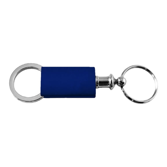 Plain Anodized Aluminum Valet Key Fob (Navy)