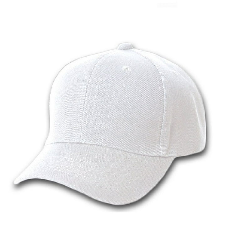White baseball cap 2025
