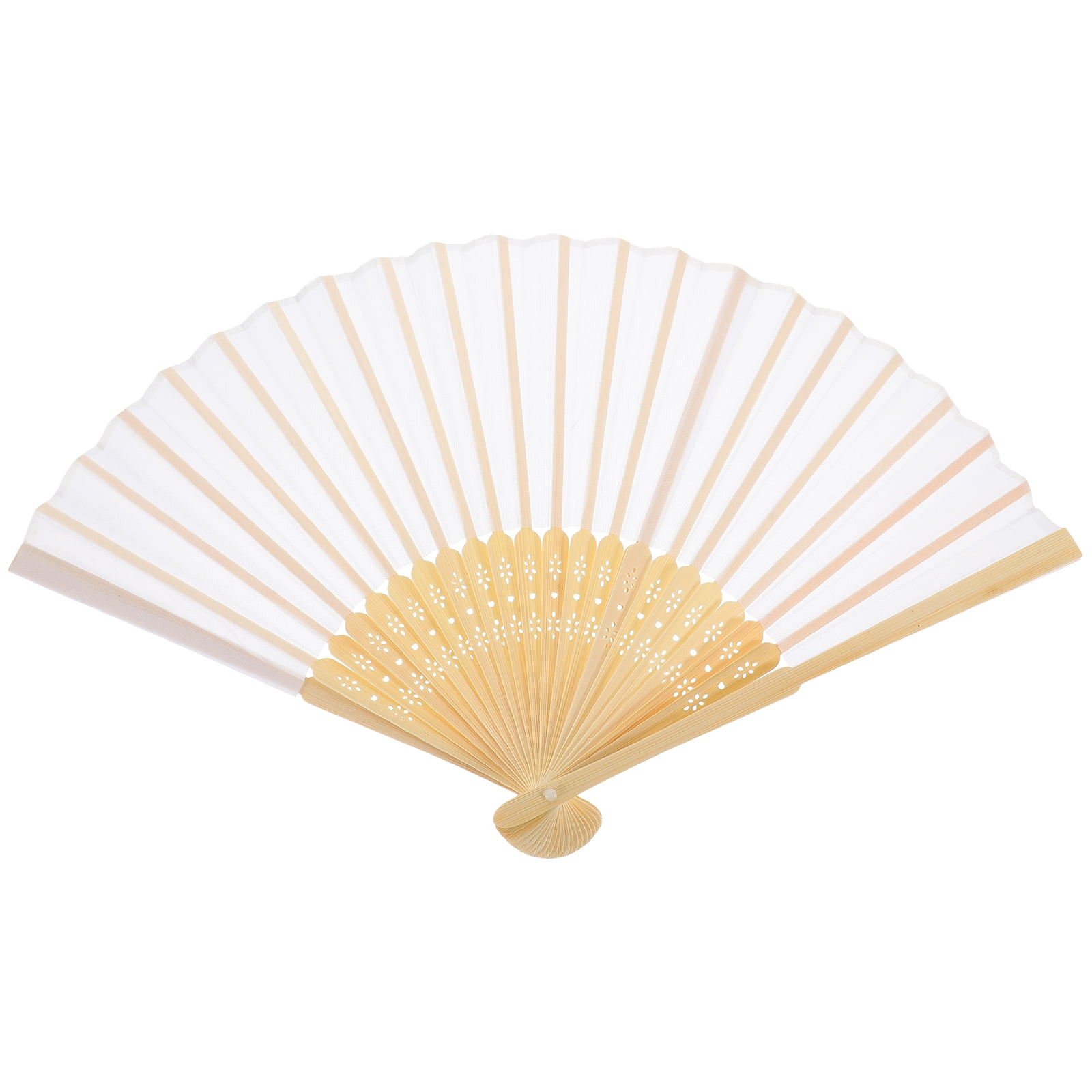 Plain Cloth Fan Hand Held Fans Bulk Spanish Handheld Retro Dance Party Prop Bride