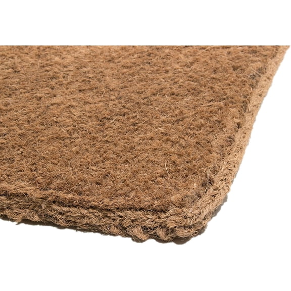 Plain Coir Doormat, 24 by 39-Inch