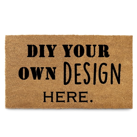 Plain Coir Doormat 30x17 Inch Welcome Mat Outdoor Coir Door Mat