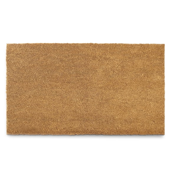 MAINEVENT Blank Coir Doormat 30x17 Inch, Plain Crafting Outdoor Welcome Mat for Outside