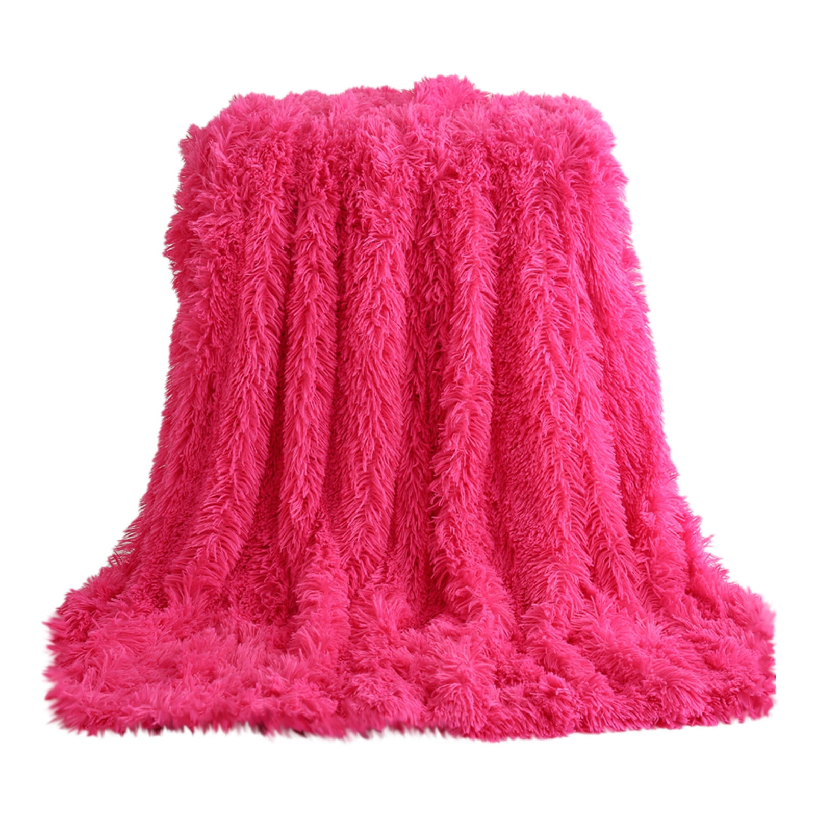 Plain Color Doublesided Velvet Window Blanket Bedside Bed Tail Blanket Doublelayer Velvet