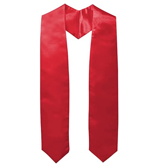 Plain Color Graduation Stole Happy Graduation Party Sash Comfortable Graduation Sash for Teens College Photography Use