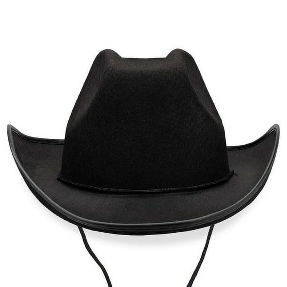 Plain Cowboy Hat, Summer Hat, Western Bachelorette Party, Beach, Pool Party, Birthday, Wedding, Bride Cowgirl Hat, Black