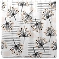 thumbnail image 1 of Plain Dandelion Shower Curtain Bathroom Decorative Shower Curtain Waterproof Washable Reinforced Grommets, 72x72 Inch, 1 of 5