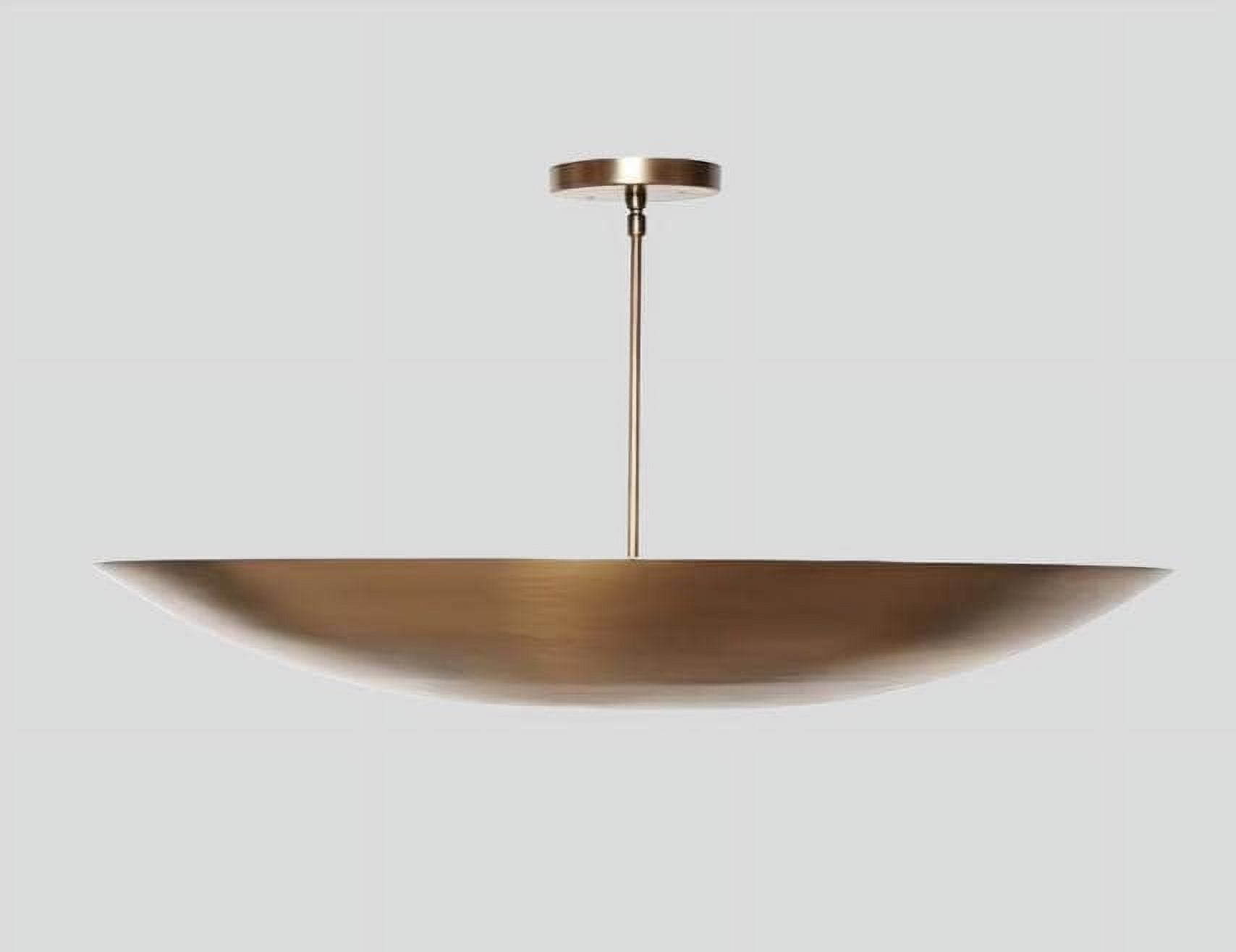 Plain Dome Shade Rey Light Mid Century Modern Brass Sputnik Chandelier, Custom Ceiling Pendant Light Fixture Handcrafted 6 Light Wall Lamp