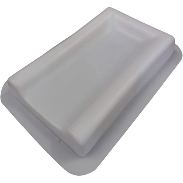 Plain Downspout Splash Guard Plastic Craft Mold Form for Concrete to