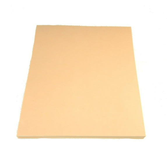 Plain EVA Foam Sheet, 9-1/2-Inch x 12-Inch, 10-Piece, Tan