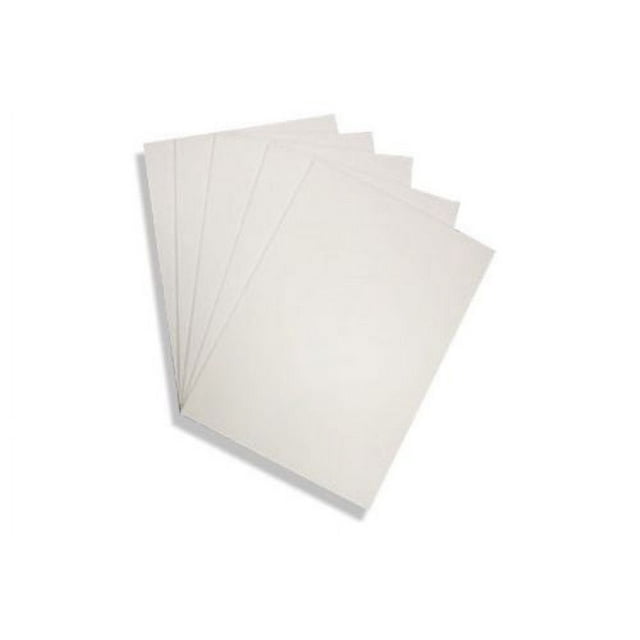 Plain EVA Foam Sheets, 10Piece 12" X 18" 2MM White
