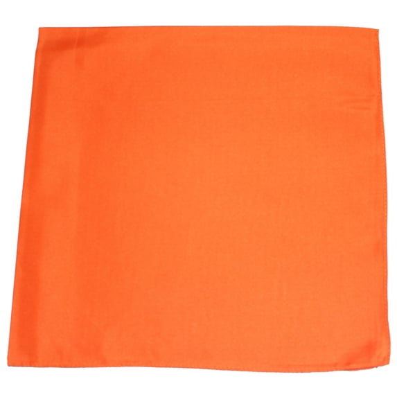 Plain Extra Large Polyester Bandana - 27 x 27 Inches - Party and Decoration