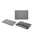 thumbnail image 1 of Plain Faux Satin Bedding Set 20*30inch *1PC Pillow Case/39*75inch Bed Mattress/66*96inch Sheet, 1 of 1