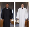 thumbnail image 1 of Plain Front Pulpit Robe, White 55, 1 of 1