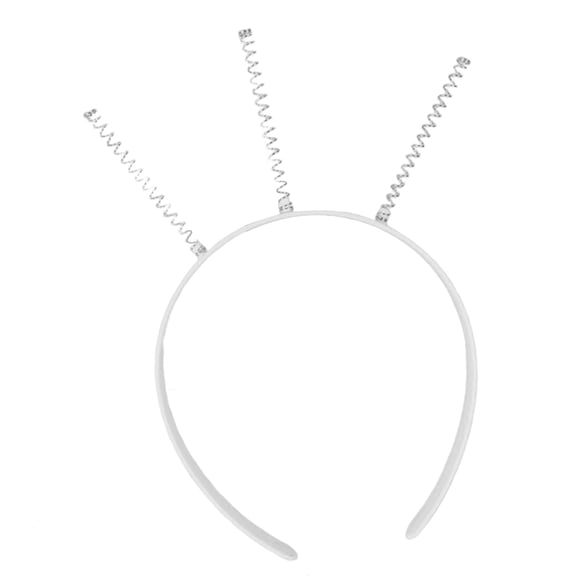 Plain Headband Bride Soft Headpieces with Spring Photo Props Black/White Plain Headband Soft Grip