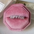 thumbnail image 1 of Plain High Quality Color Combination Ring Copper Zircon Inlay European American Style Jewelry Ring For Fashion, 1 of 2