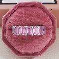 thumbnail image 1 of Plain High Quality Color Combination Ring Copper Zircon Inlay European American Style Jewelry Ring For Fashion, 1 of 2