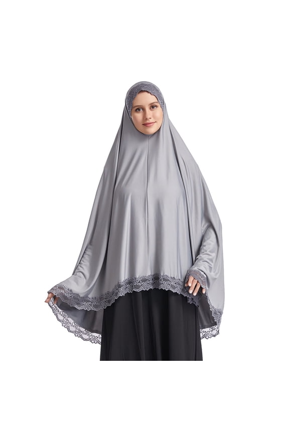 Plain Hijab for Women Muslim Headscarf Islamic Scarf Easy to Wear Prayer Hijabs Ramadan Elegant Modest Lightweight Jersey