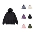 thumbnail image 1 of Plain Hoodies for Men 2025 Fall Winter Long Sleeve Essentials Hooded Sweatshirt with Pockets Pullover Mens Hoodies, 1 of 5