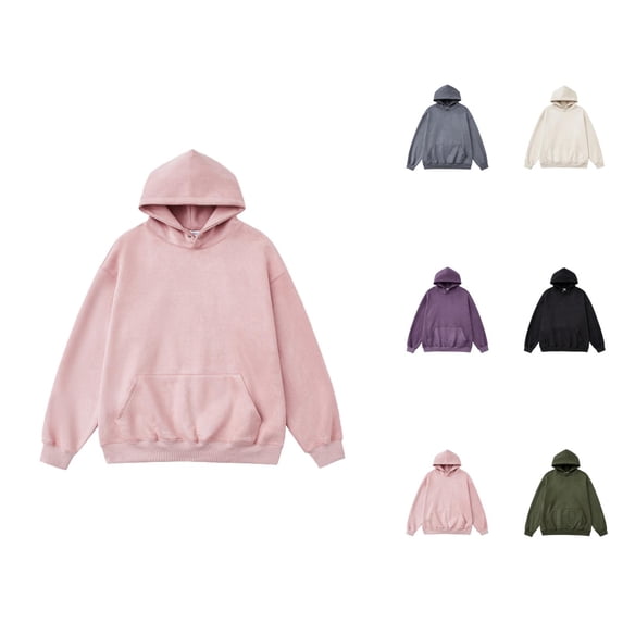 Plain Hoodies for Men 2025 Fall Winter Long Sleeve Essentials Hooded Sweatshirt with Pockets Pullover Mens Hoodies