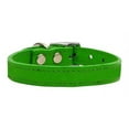 thumbnail image 1 of Plain Leather Collars Emerald Green 18, 1 of 2