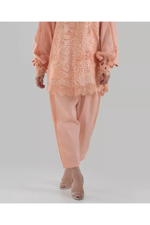 Plain Light Baby Pink Pakistani Indian Pants ONLY Wear With Kameez USA Seller